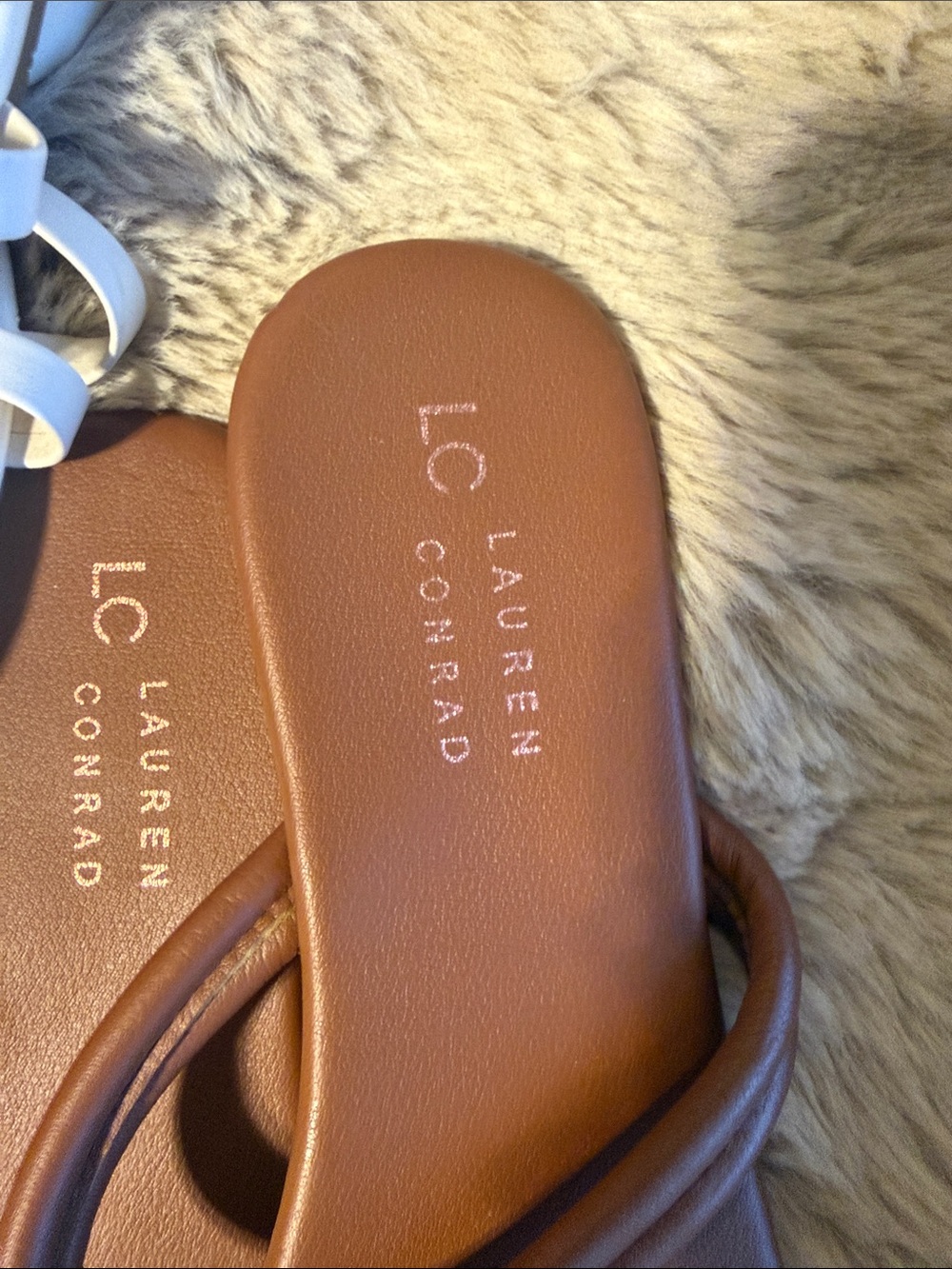 Bundle of 3 LC Lauren Conrad Slide Sandals NWOT - Picture 2 of 9